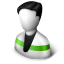 User Green Icon 64x64 png